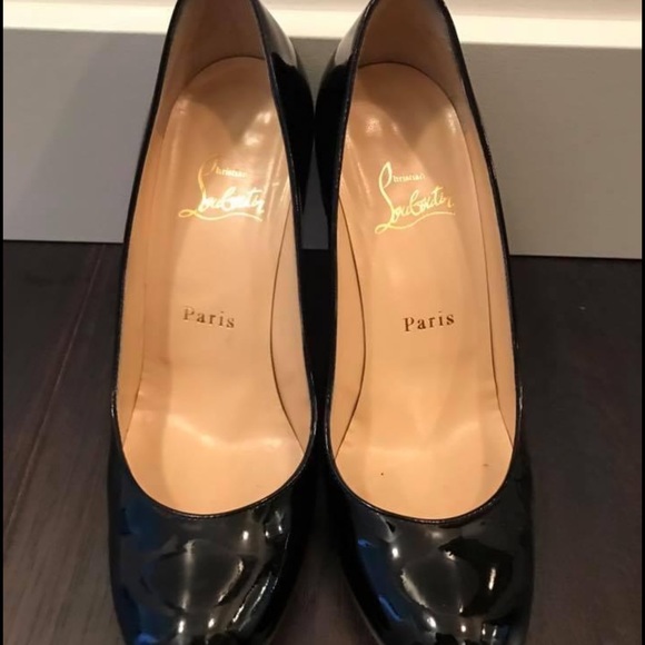Christian Louboutin Simple 100 Pumps Heels Sz 36.5 - Picture 2 of 3